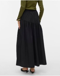 Vero Moda - Tina Asymmetrical Midi Skirt