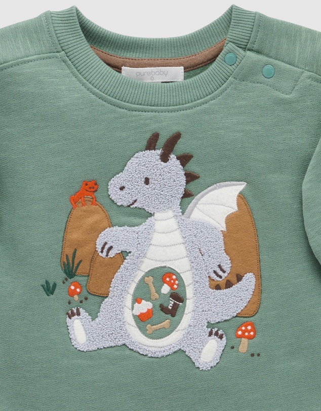 Purebaby - Hungry Dragon Windcheater -Kids-Babies
