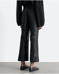 & Other Stories - Kick-Flare Satin Trousers
