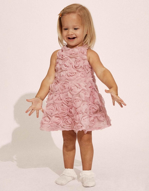 Bardot Junior - Pia Rosette Dress - Babies-Kids