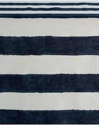 Aura Home - Riviera Stripe Cotton Linen Tablecloth