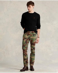 Polo Ralph Lauren - ICONIC EXCLUSIVE - Driver Cable Knit Long Sleeve Sweater