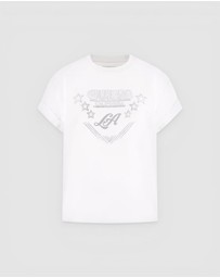 GUESS - Stars Rhinestones T-Shirt