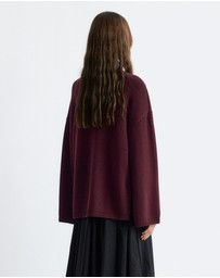 & Other Stories - Button-Detailed Merino Jumper