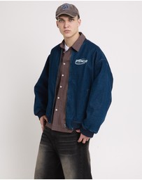 Spencer Project - Raven Denim Bomber Jacket
