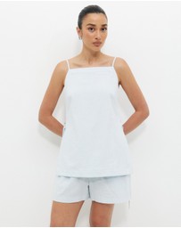 Calli - Lyauna Tie Side Top
