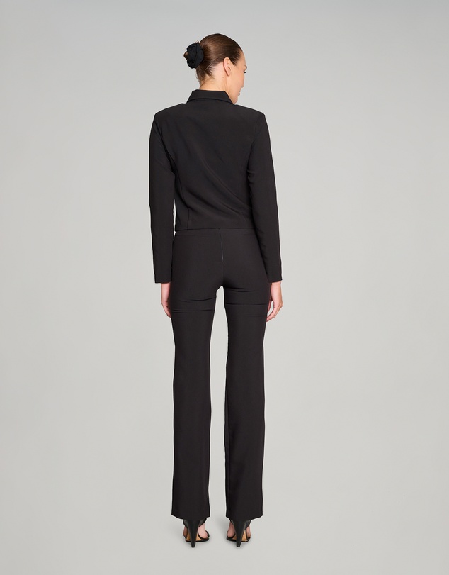 Love and Nostalgia - Motor Running Zip Jacket - Black