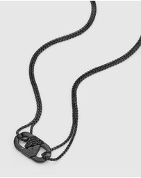 Emporio Armani - Black Necklace