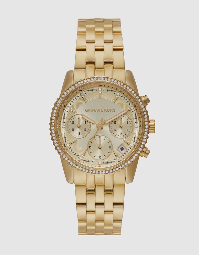 Michael Kors - Bryant Gold Tone Chronograph Watch