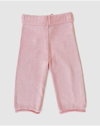 WITH LOVE FOR KIDS - Blushing Knitted Pant - Babies - Kids