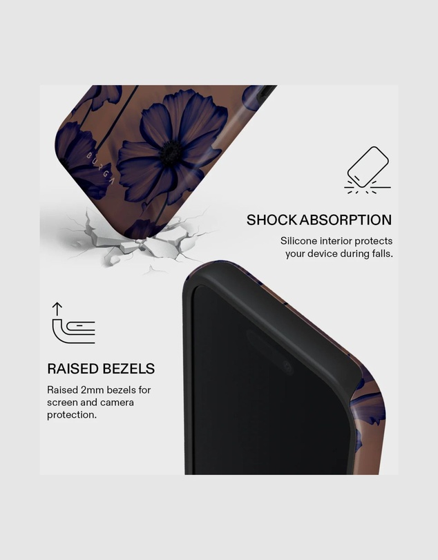 Burga - Burga iPhone 17 Tough Magsafe Case Velvet Night