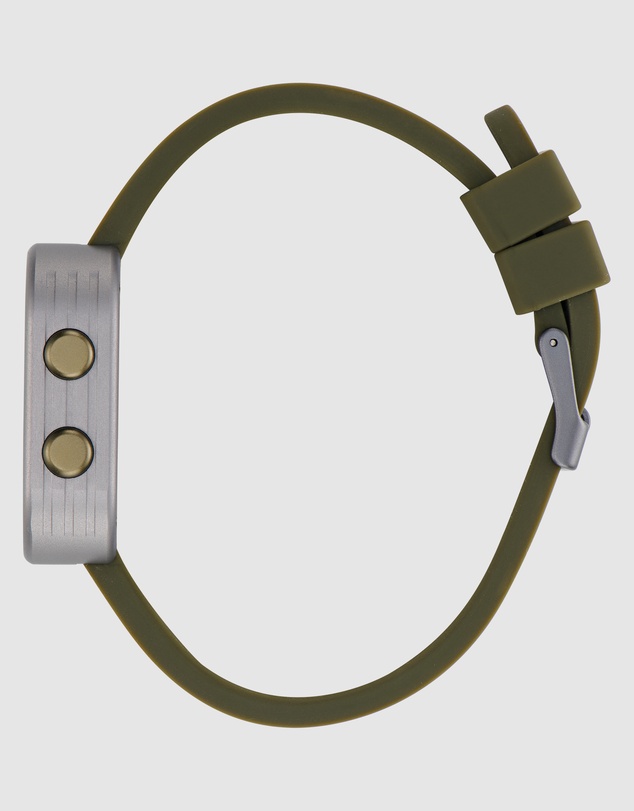 adidas Originals - Adaptik One 38mm Green Silicone Strap Watch