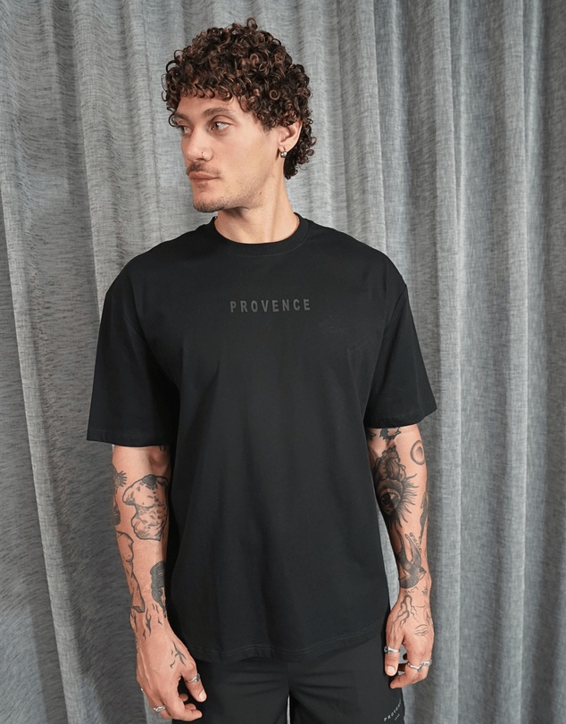 Provence - Crest Logo T-Shirt Black
