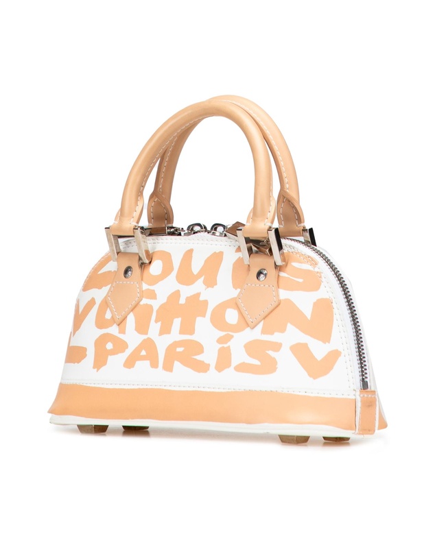 Pre-Loved by Azura Reborn - Pre-Loved louis vuitton Fashionable Dome Handbag with Handle and Zip Closure