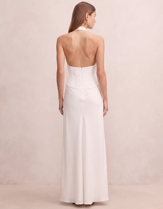 Forever New - Airlie Halter Neck Corset Maxi Dress
