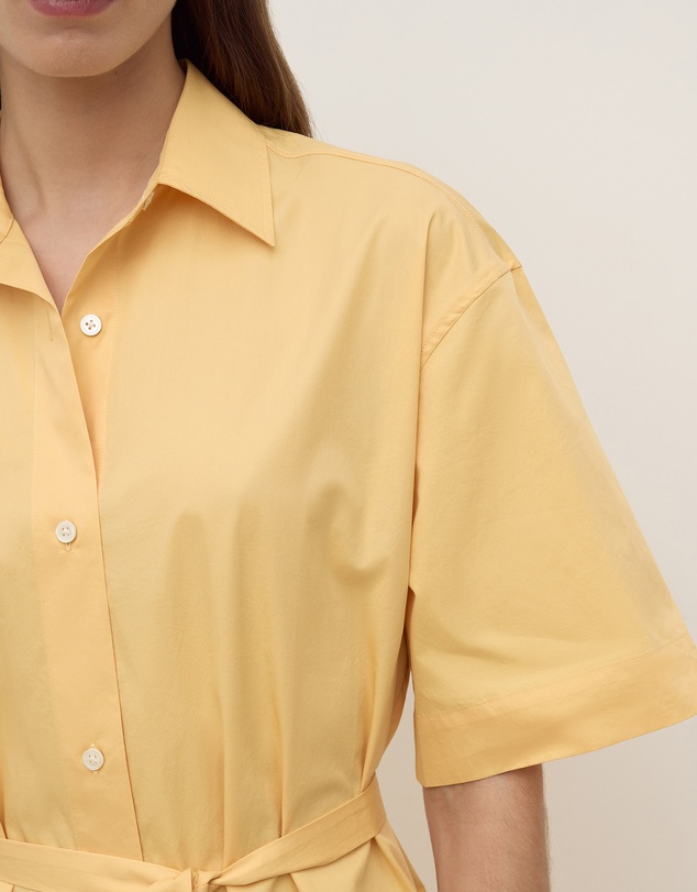 Assembly Label - Kaylee Poplin Short Sleeve Shirt Dress