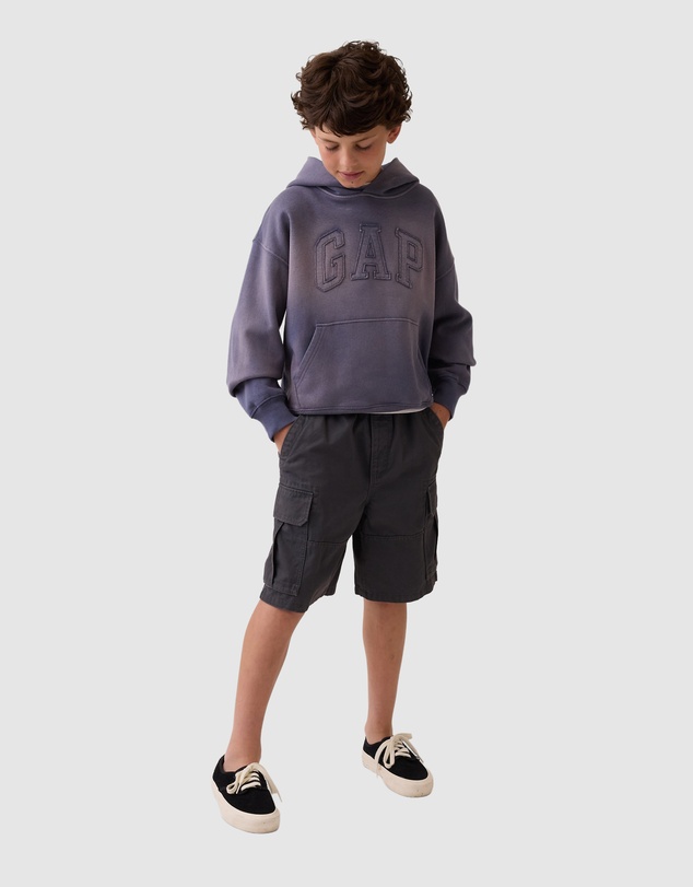 GAP - Su26 Logo Abv PO Hood - Teens