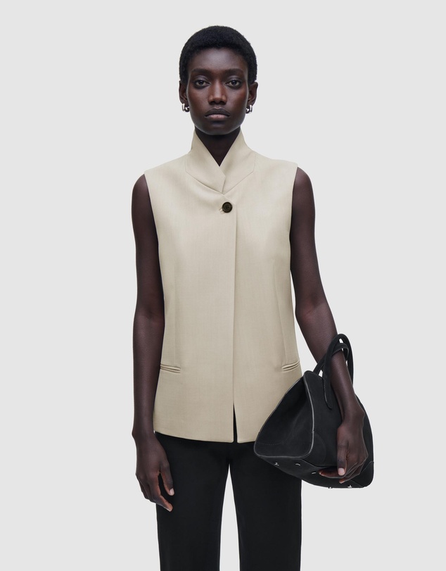 COS - Longline Wool Waistcoat