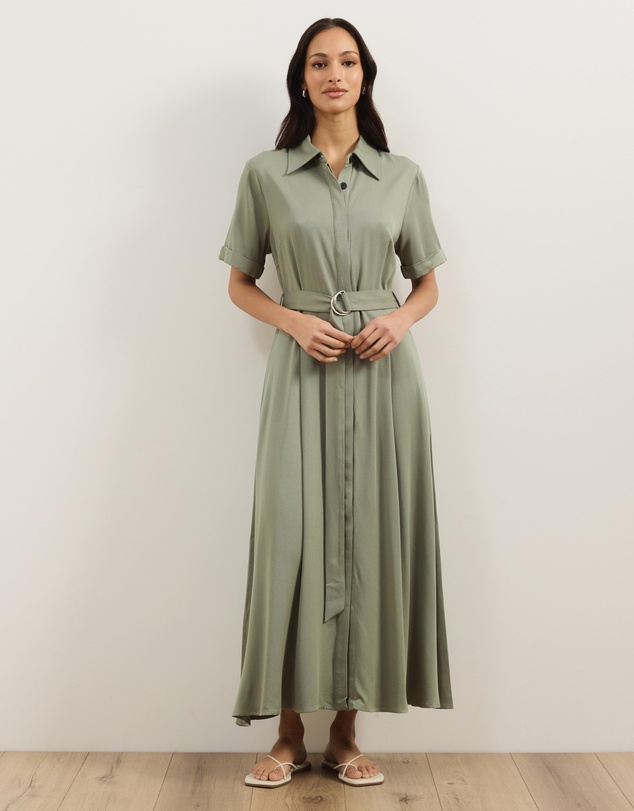 Atmos&Here - Harriet Viscose Shirt Dress