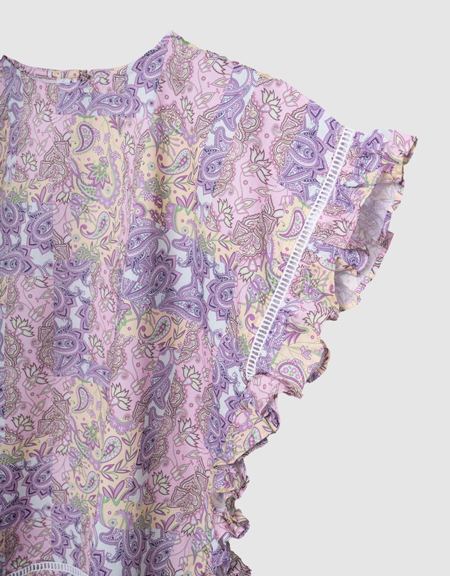 Olga Valentine - Frilly Beach Cover Up