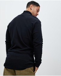 Surrounded By Ghosts - The Atacamite Slim Rib Knit Turtle Neck T-Shirt