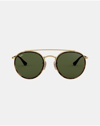Ray-Ban - Round Double-Bridge Rb3647N