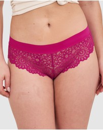Bras N Things - Audrey Brazilian Knicker - Magenta