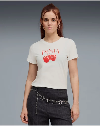 Puma - Graphic Cherry Tee - Women