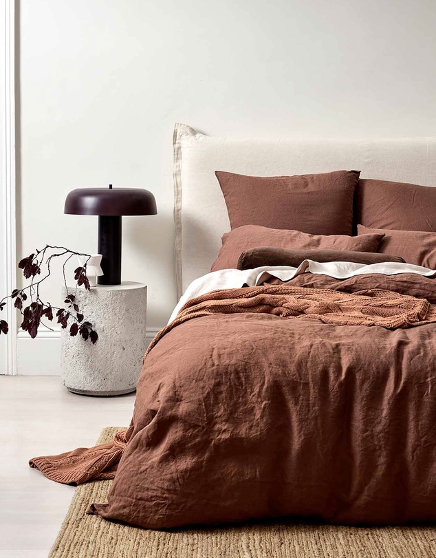 Aura Home - Emile Linen Standard Pillowcase