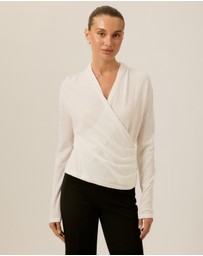 Tussah - Drape Knit Top