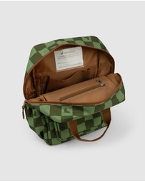 Crywolf - MINI BACKPACK Green Check