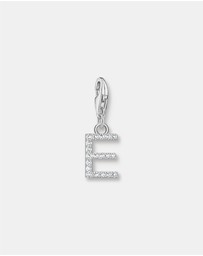 THOMAS SABO - Charm Pendant Letter E Silver