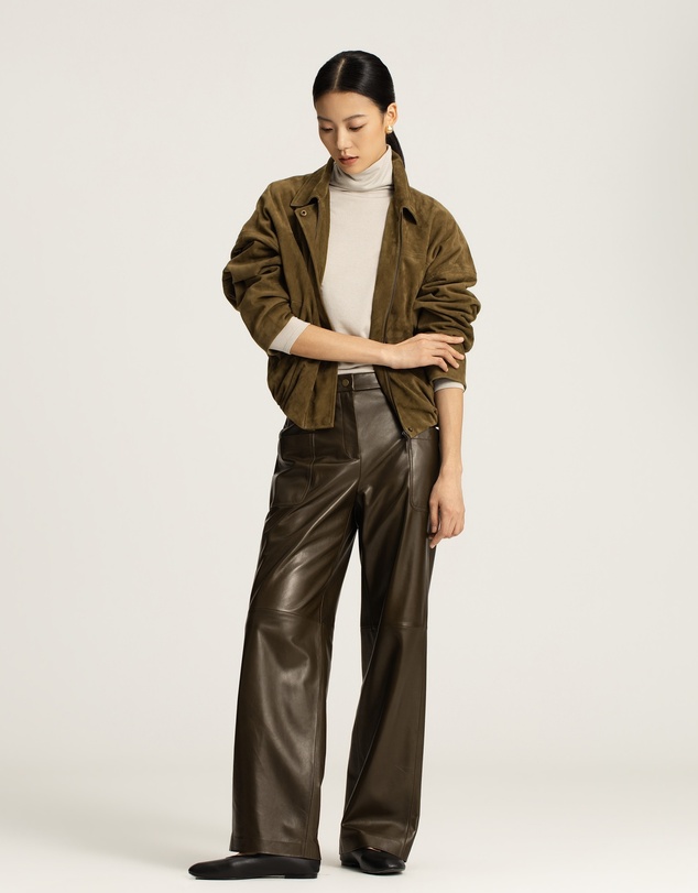 IDA+S - Nico Suede Leather Jacket