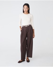 Forcast - Devon Long Sleeve Rib Tee