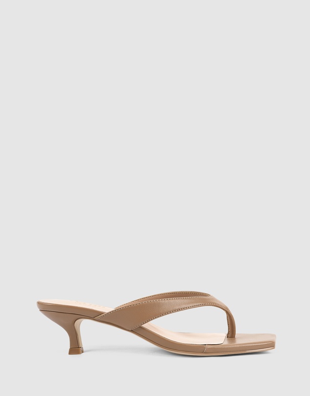 Verali - Martha Kitten Heel Thongs