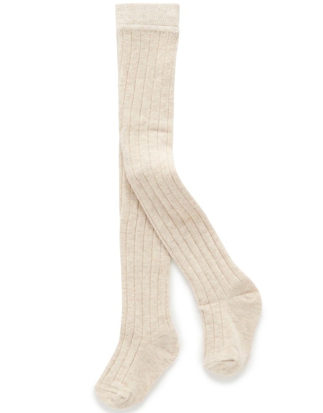 Purebaby - Rib Tights - Kids-Babies