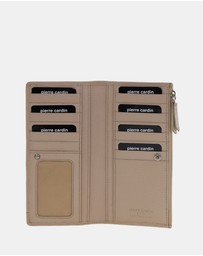Pierre Cardin - Pierre Cardin Genuine Ladies Leather Bi-Fold Wallet