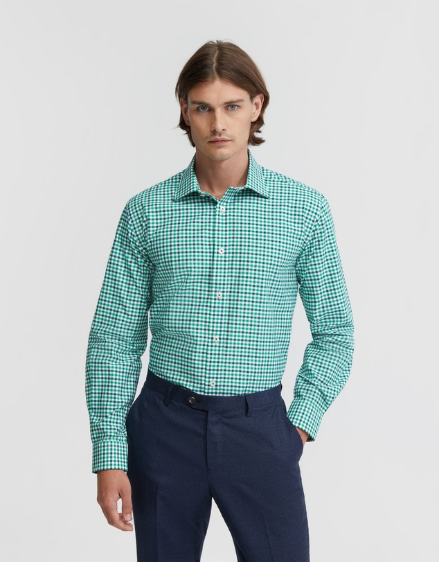 Oxford - Islington Checked Cotton Shirt