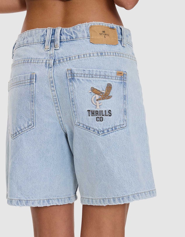 Thrills - Billie Low Rise Baggy Embro Shorts