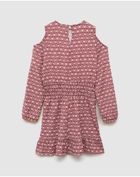 M.N.G - Greenc Dress - Kids-Teens