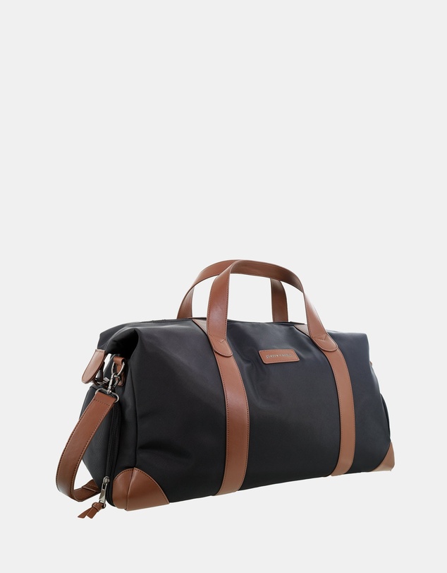 Pierre Cardin - Pierre Cardin 2-Tone Lite Overnight Bag