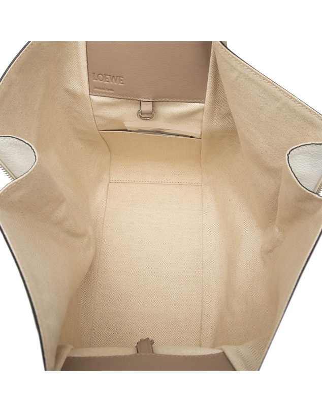 Pre-Loved by Azura Reborn - Pre-Loved Small Tricolor Soft Grained Calfskin Hammock Bag