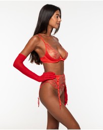 One Empire - Lissa Red Lace Set