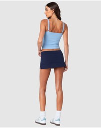 EDIKTED - Bayside Slitted Micro Skort