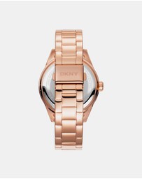 DKNY - Evening Nolita Multi Glitz Rose Gold Stainless Steel 40mm Watch