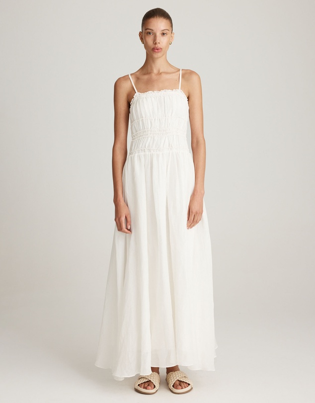 Mattir - Isla Ramie Maxi White