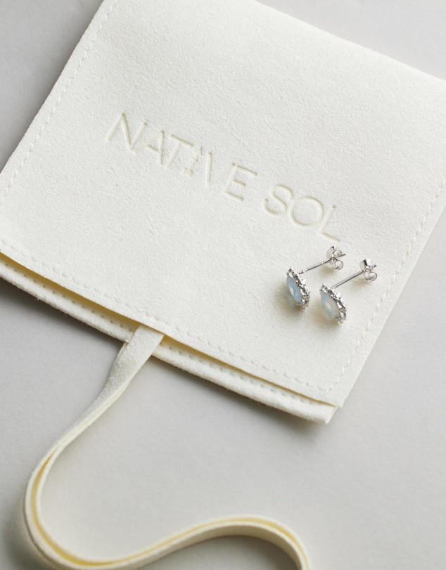 Native Sol - Simone Opal Studs