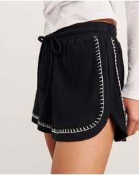 Jag - Celina Blanket Stitch Short