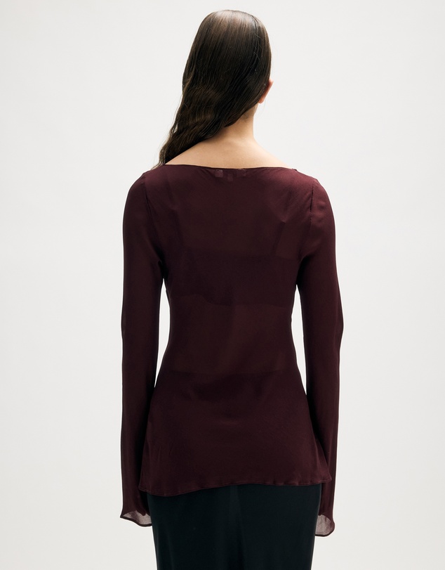 Minima Esenciales - Olen Sheer Layered Top