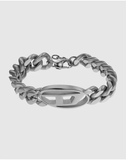 Diesel - Steel Silver Tone Bracelet